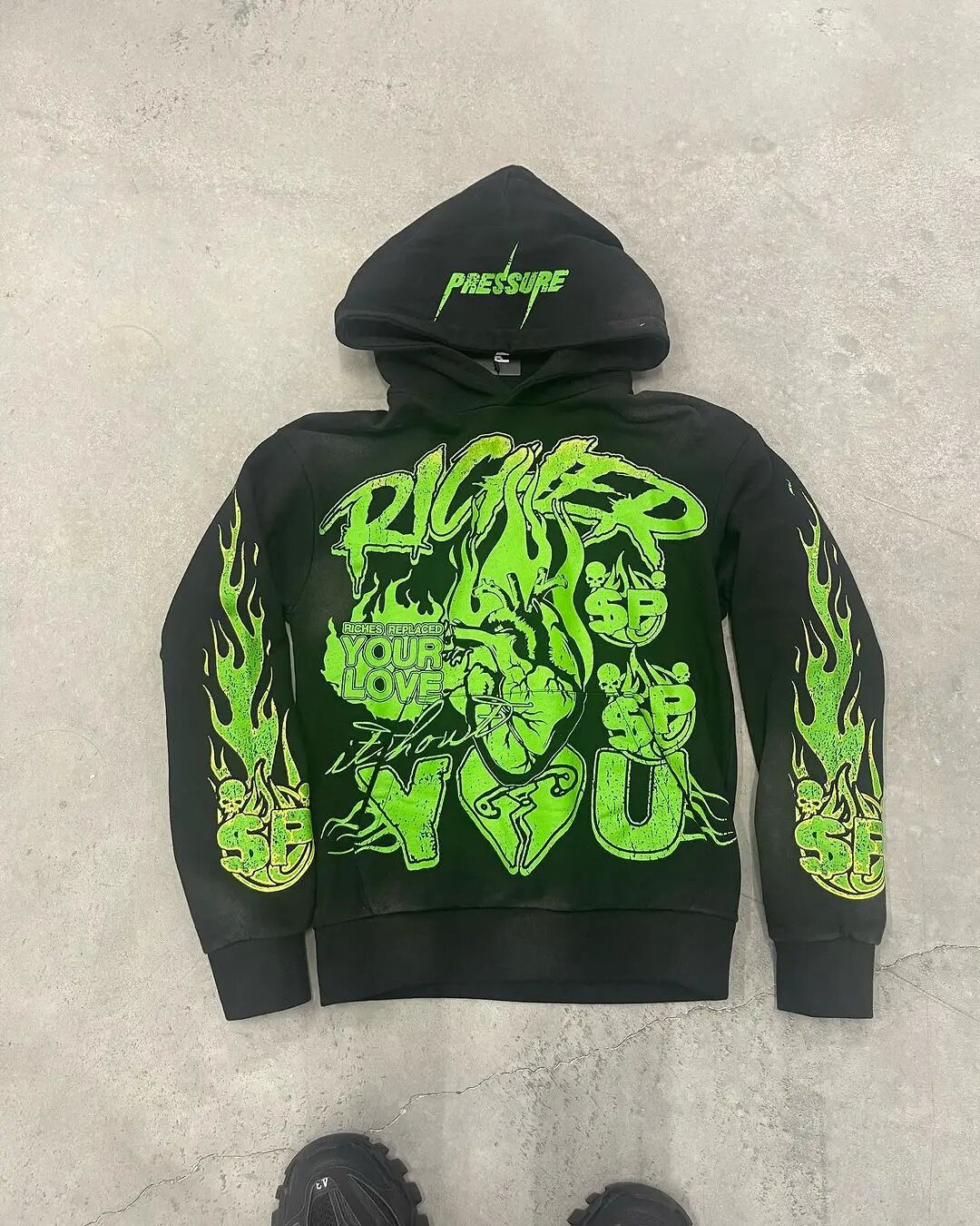 Vintage Y2K streetwear High Street Pullover Hoodie