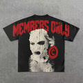 Members Only Ski Mask Graphic T-shirt