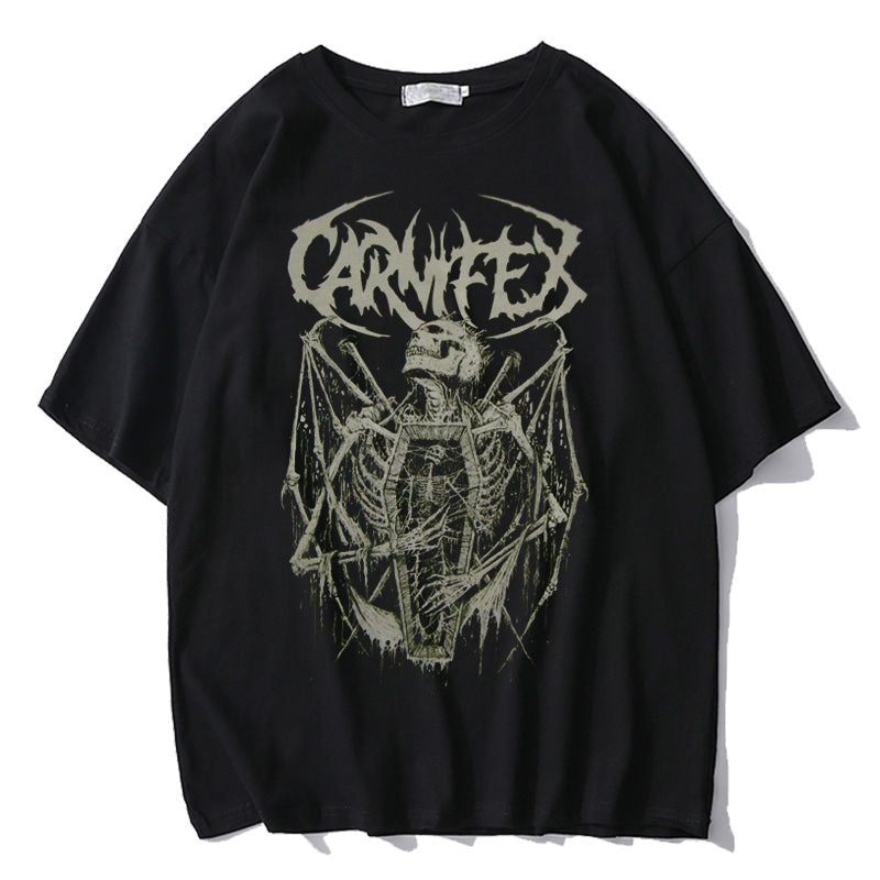 Skelton Angel Streetwear T-Shirt