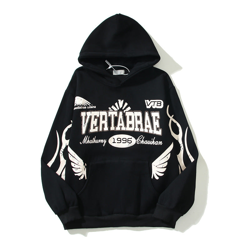 Retro Vintage Casual Streetwear Hoodie