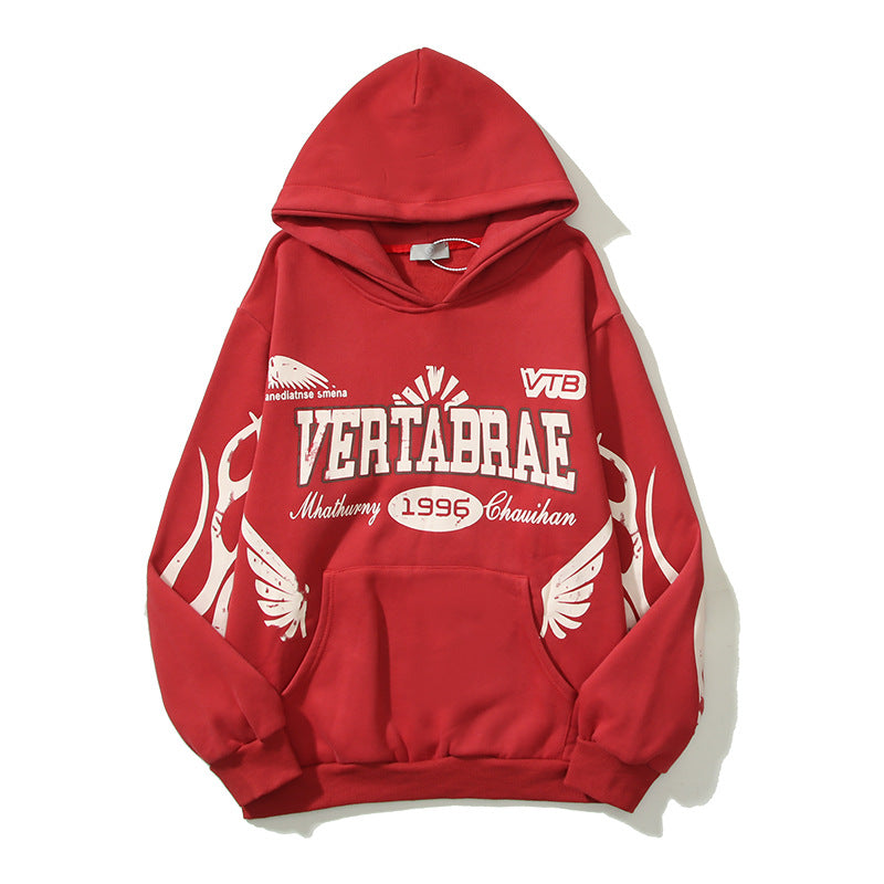 Retro Vintage Casual Streetwear Hoodie