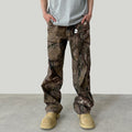 Branch Camouflage Full Printed Distressed Jeans