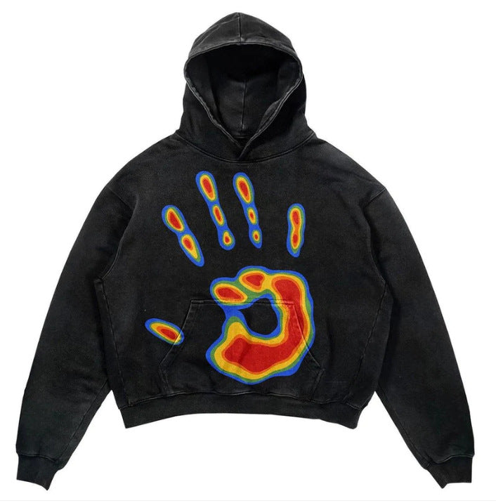 Vintage X-ray Skull Hoodie